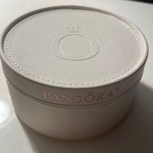 Pandora faux leather jewellery box